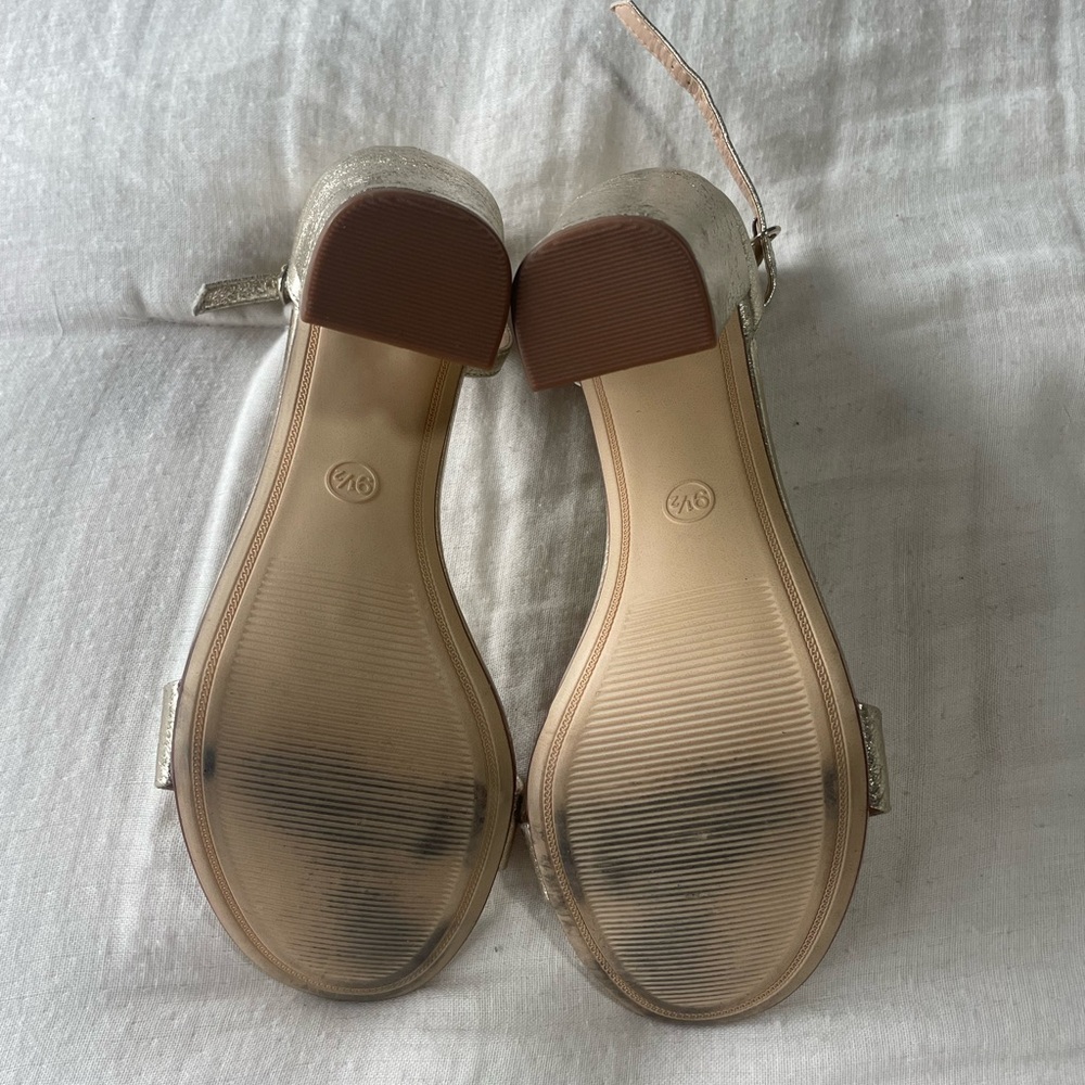 Foil Gold Heels - Picture 3 of 3